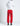 Off-White Red Pencil Arch Arrows Logo Sweatpants