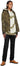 Givenchy Green And White Tie Dye Heart Logo Oversized Hoodie