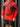 Givenchy Red Destroyed Rottweiler Hoodie