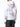 Off-White White Chainsaw Logo Print Oversized Hoodie