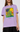 Givenchy x Josh Smith Lilac Reaper Print Logo T-Shirt