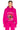 Vetements Fuchsia Augmented Reality Cartoon Embroidered Hoodie