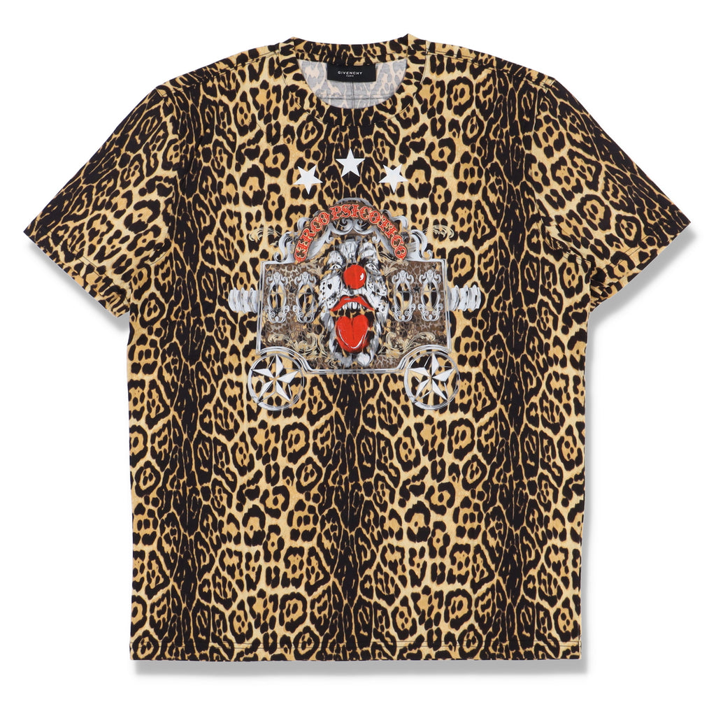 Givenchy Leopard Clown Print T-Shirt