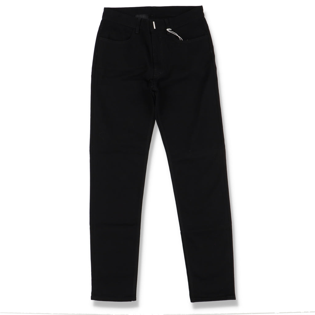 Givenchy Black Logo Tab Slim Jeans