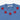 Givenchy Blue and Red Felt 5 Stars T-Shirt