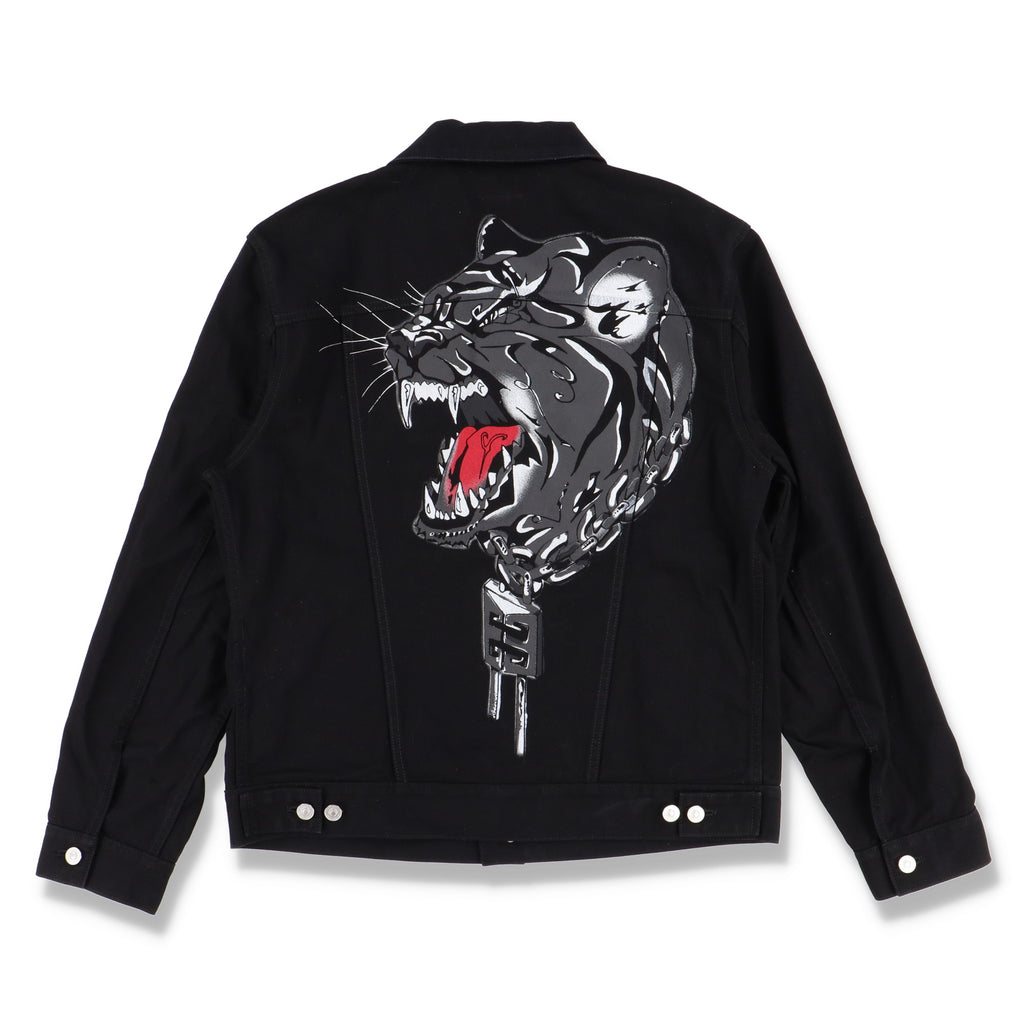 Givenchy Black Year of The Tiger Denim Jacket