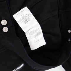 givenchy black jean jacket