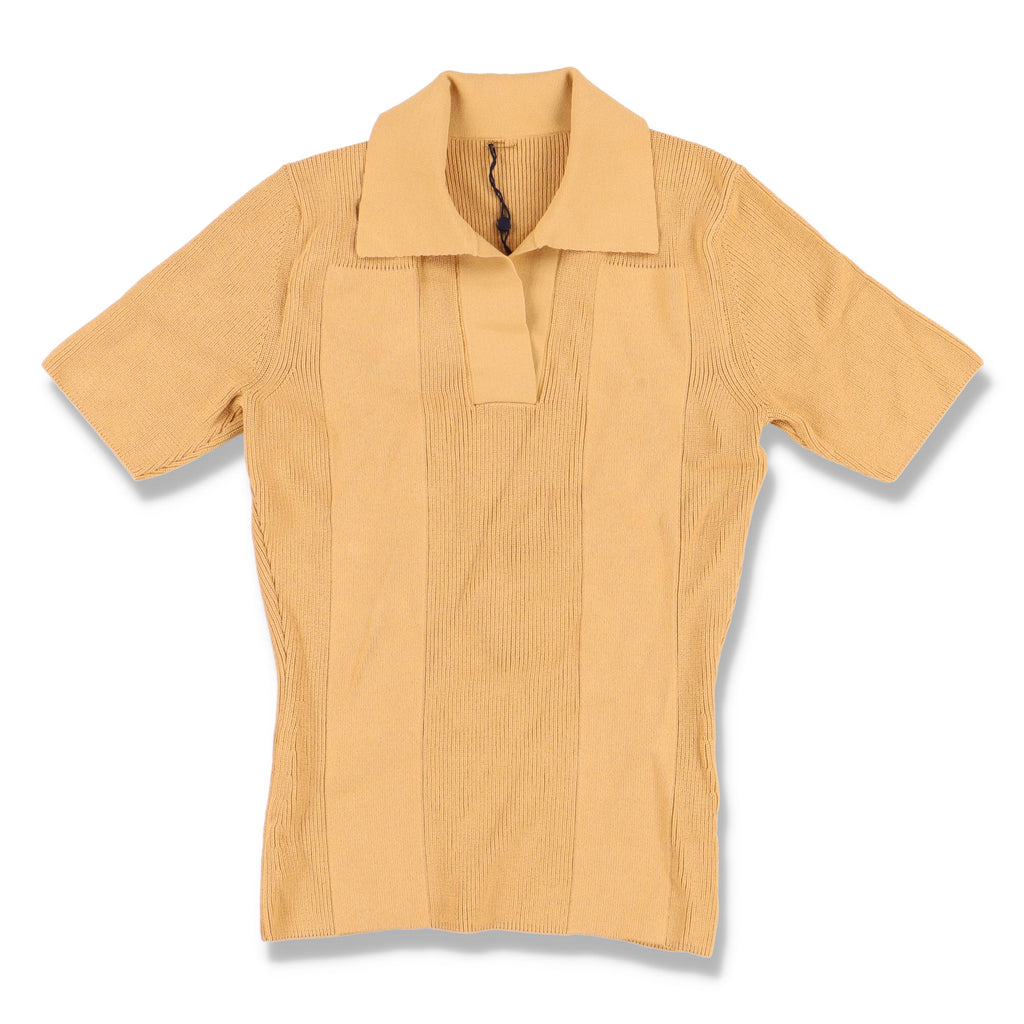 Jacquemus Dark Yellow La Maille Polo
