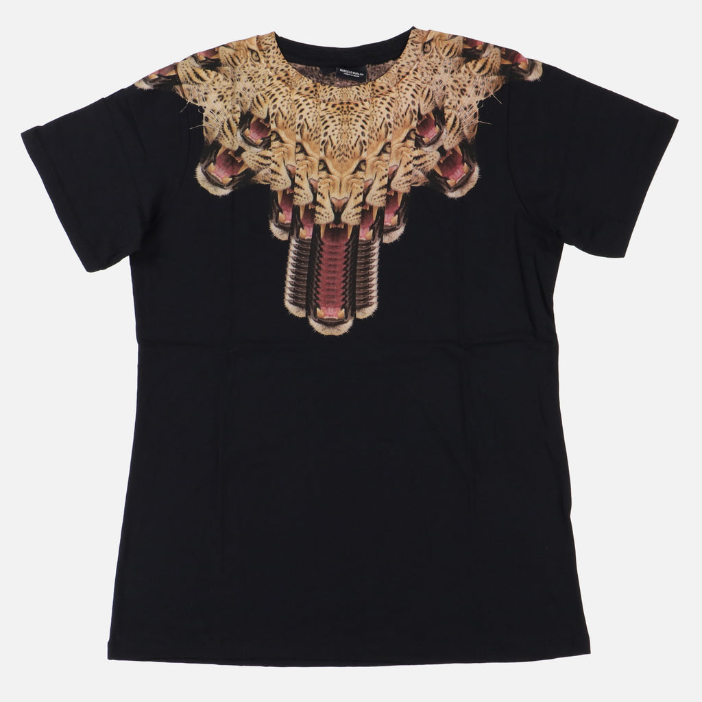 Marcelo Burlon Abstract Leopard Print T-Shirt