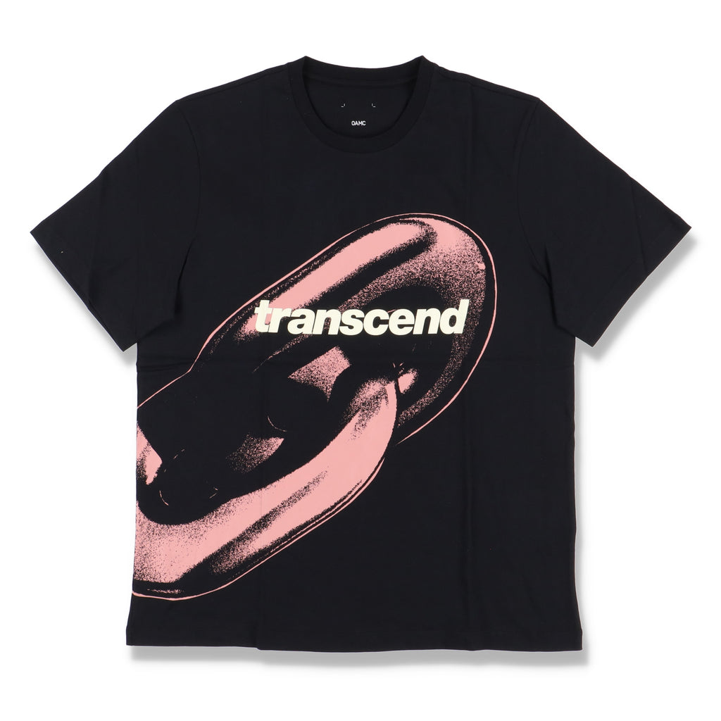 Oamc Black Transcend Relaxed T-Shirt