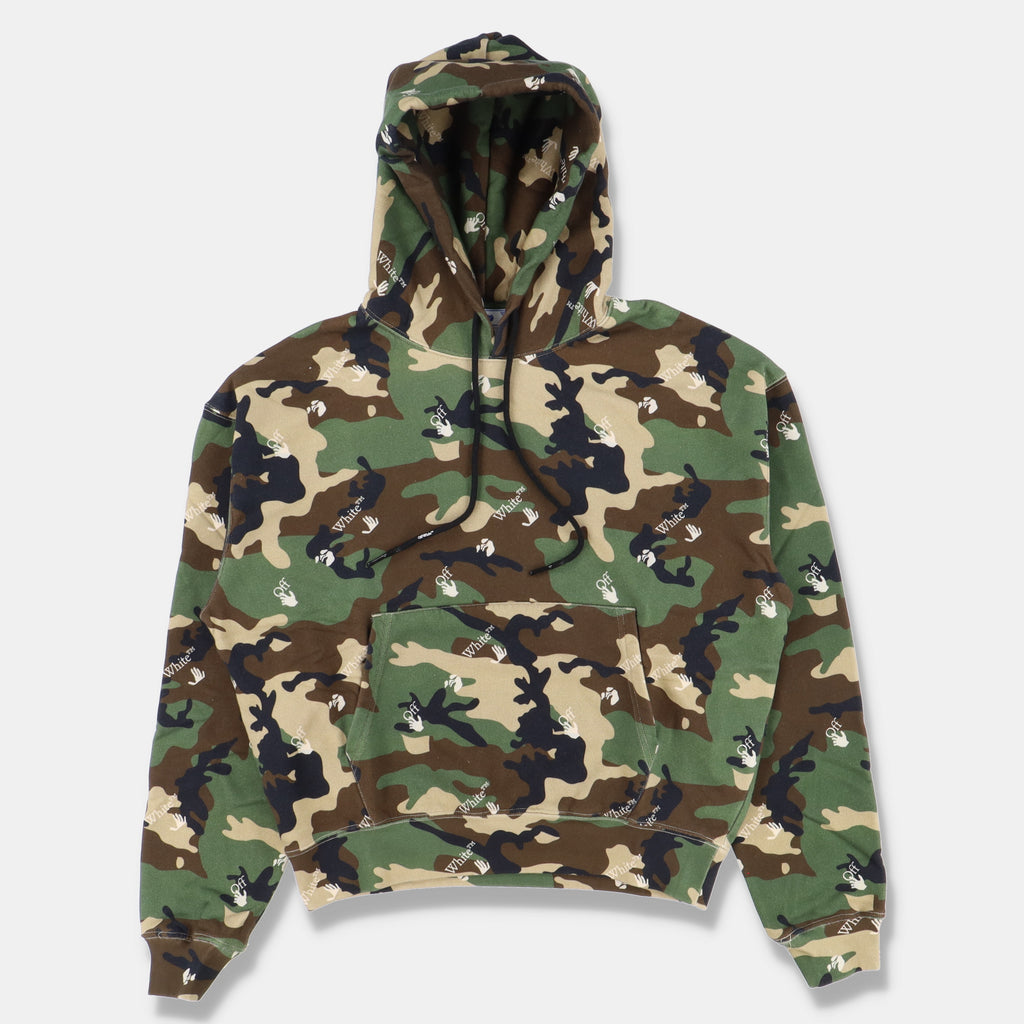Off-White Camo All Over Logo Hoodie