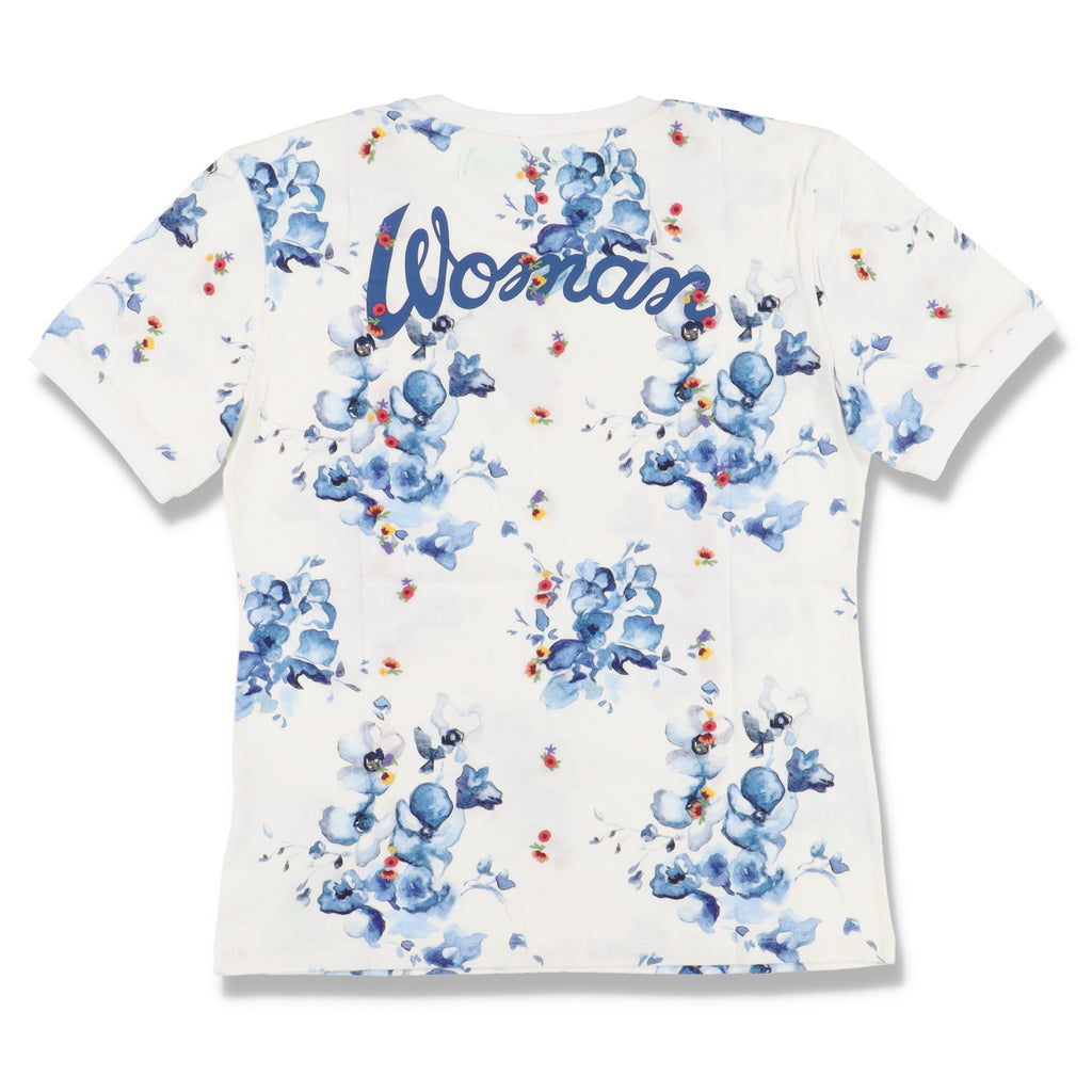 Off-White x Browns Embroidered Floral Woman T-Shirt