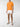 Jacquemus Orange Half-Zip Knitted Top